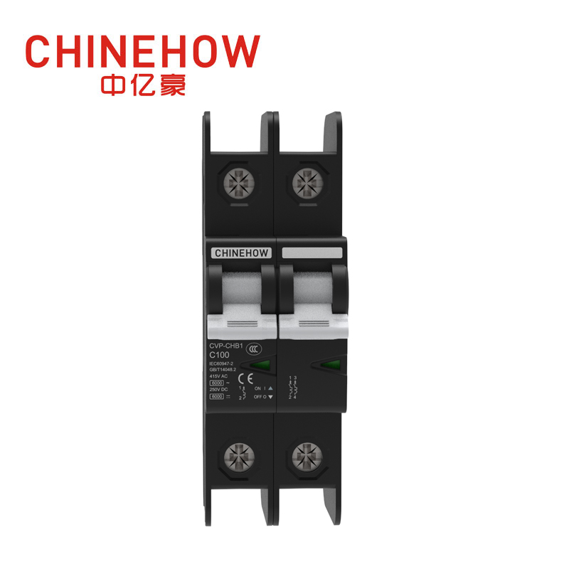 CVP-CHB1 Serie 2P schwarzer Miniatur-Leistungsschalter